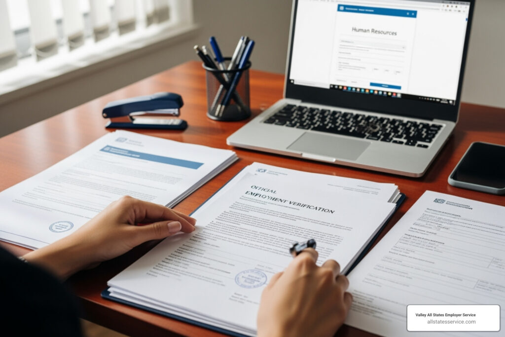 Employment verification Maryland