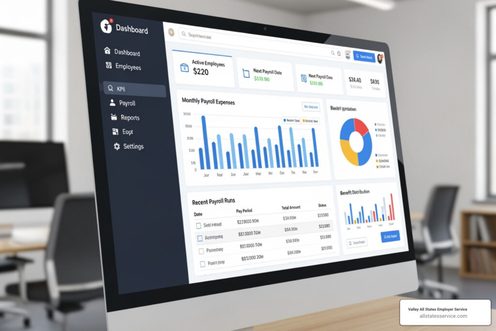web based payroll service