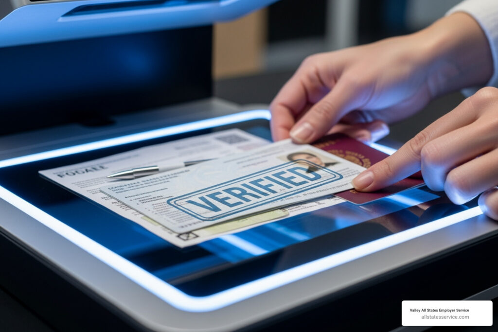 Document verification service