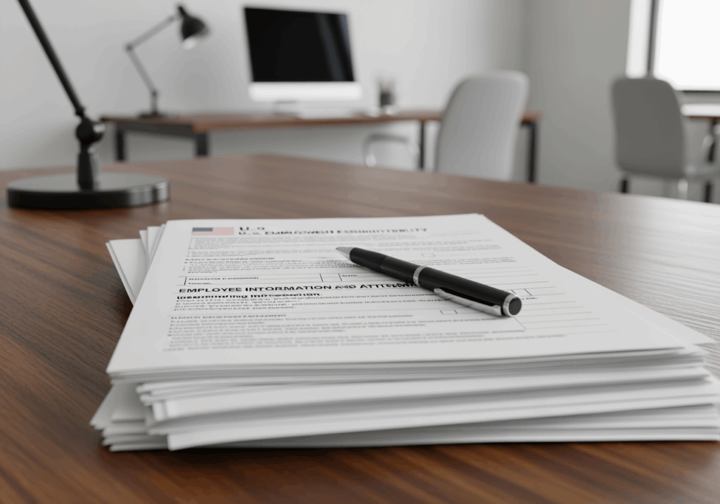 Employment eligibility forms