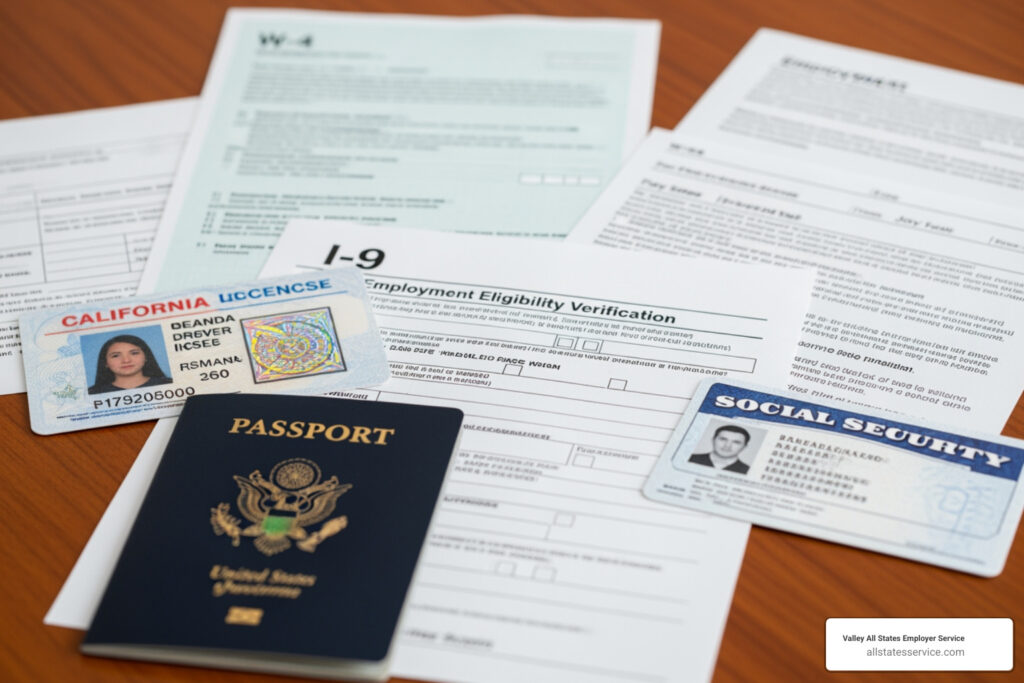 I-9 acceptable documents