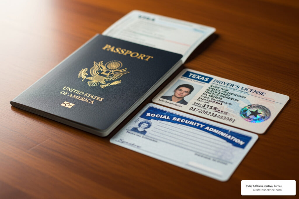 i-9 section 2 acceptable documents