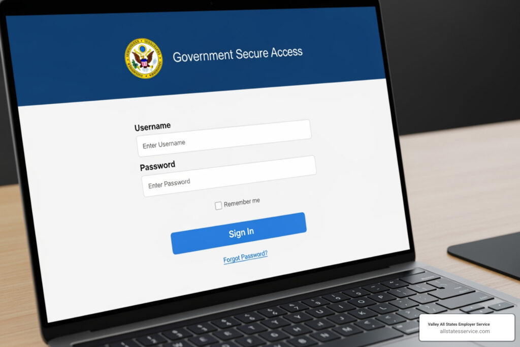 E-Verify employer login