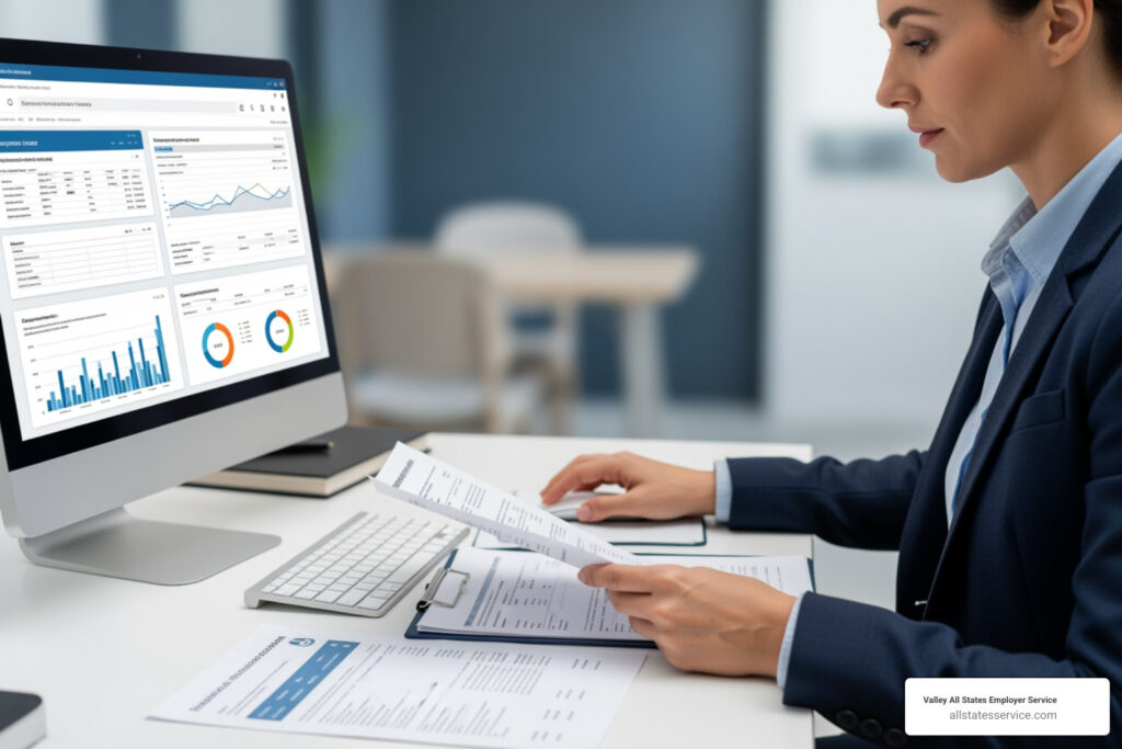 Employment verification service