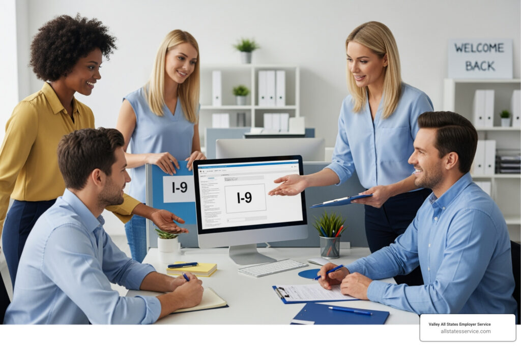 i-9 process for rehires