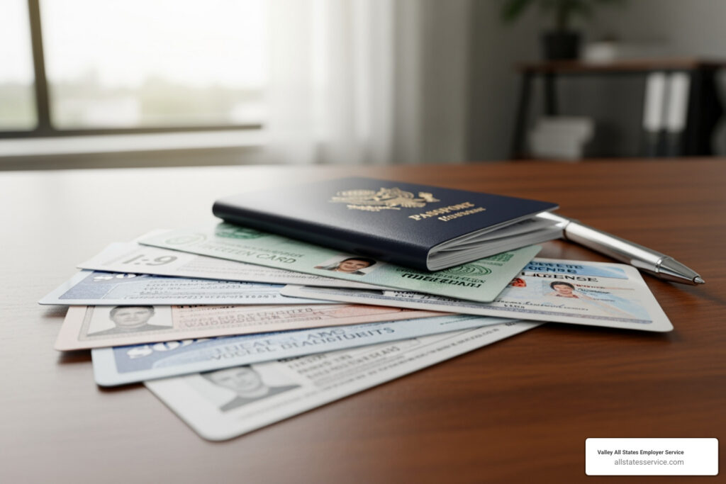 what is acceptable i-9 documentation