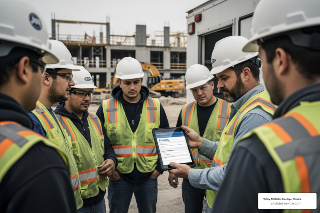 e verify for subcontractors