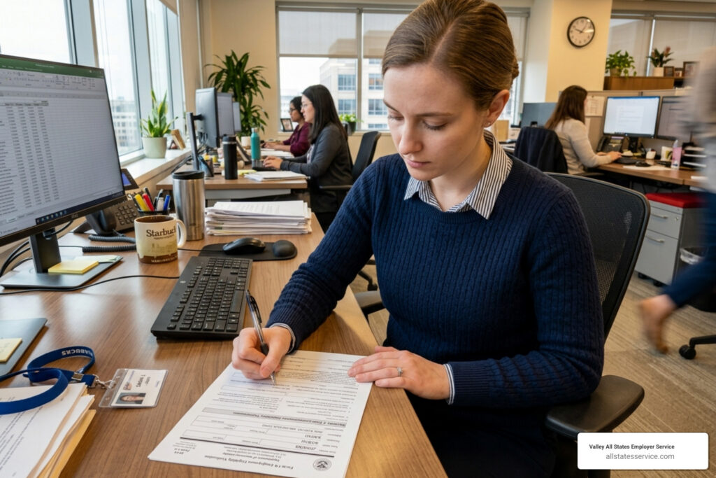 complete your i-9 employment authorization form