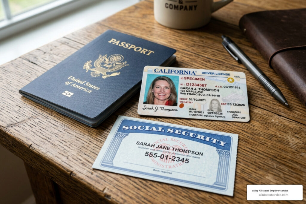 list of acceptable I-9 documents