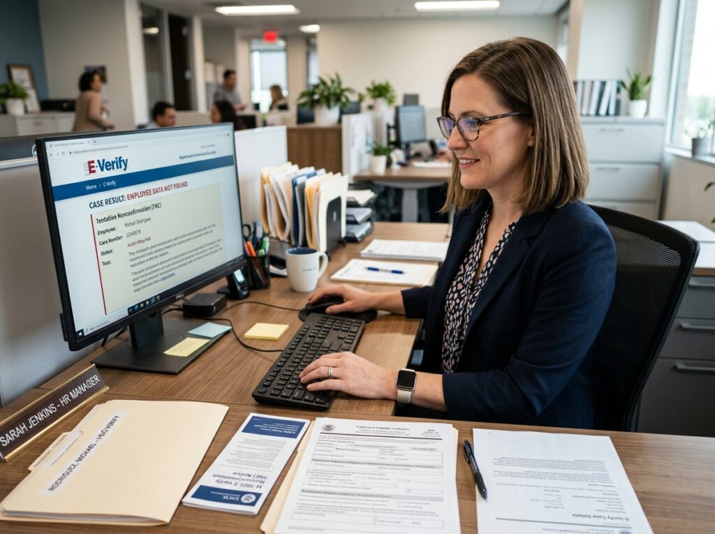 E-Verify error correction