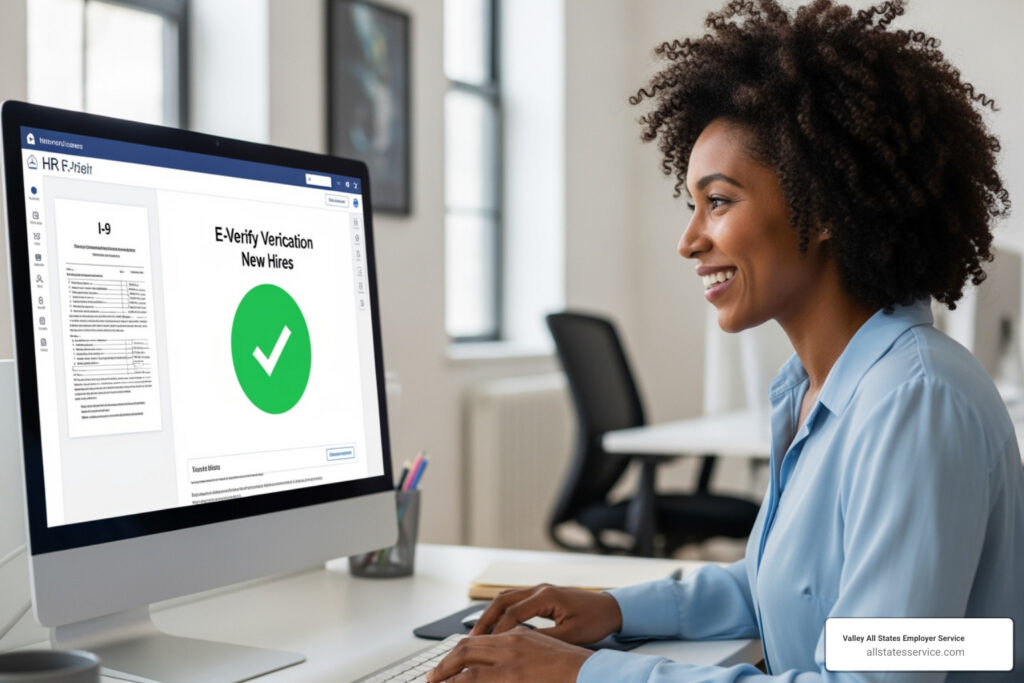 E-Verify integration HR systems