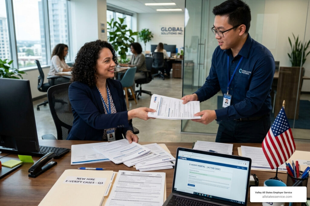 hr e-verify outsourcing