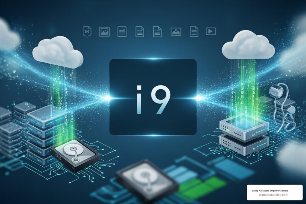 i 9 electronic storage software