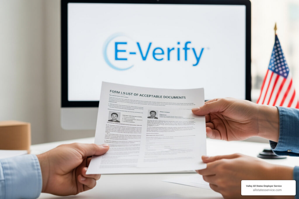 e verify i 9 documents
