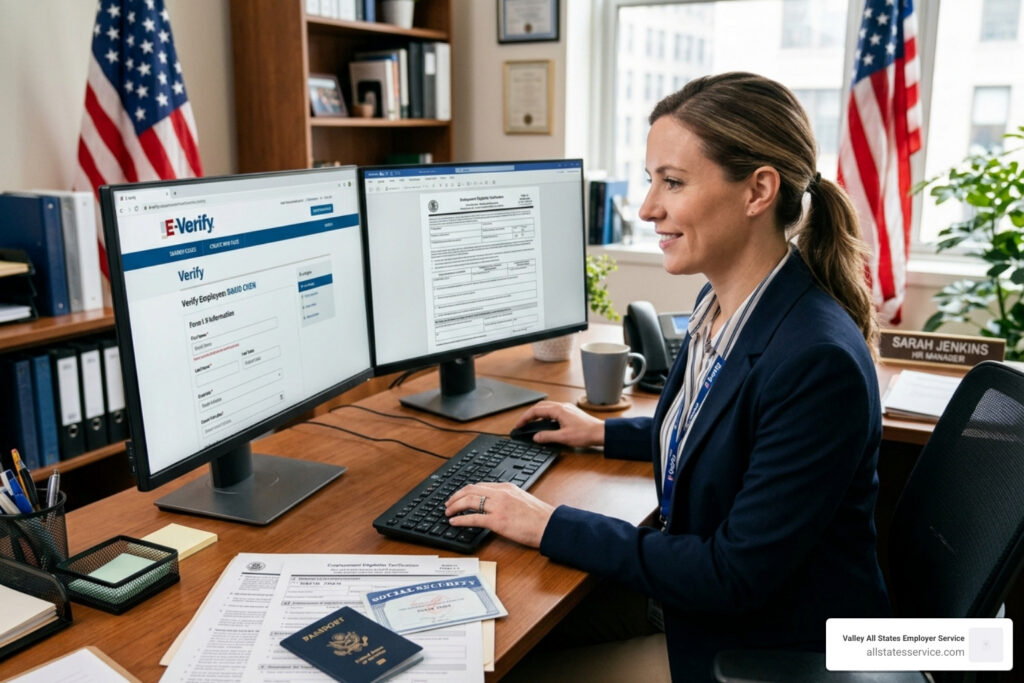 e-verify employee screening