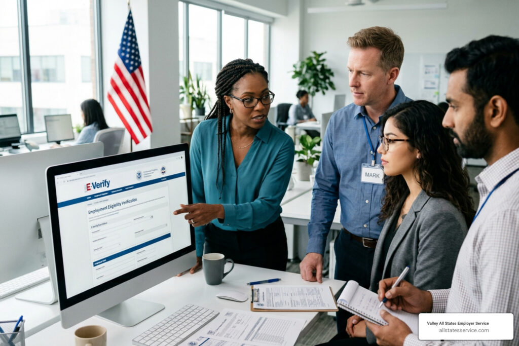 compliant e-verify program